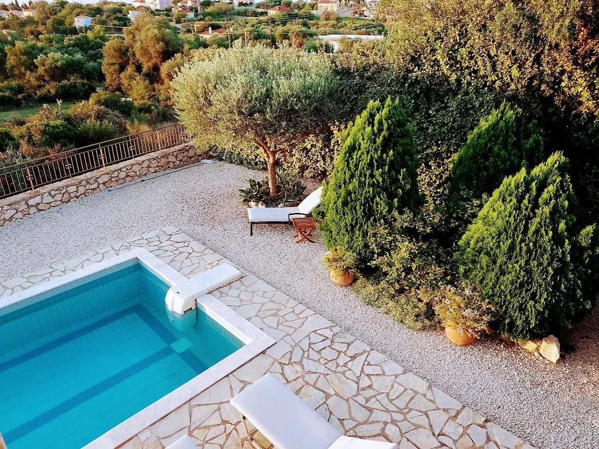 Villa Dalmatia In Klismata Kefalonia Sea Views