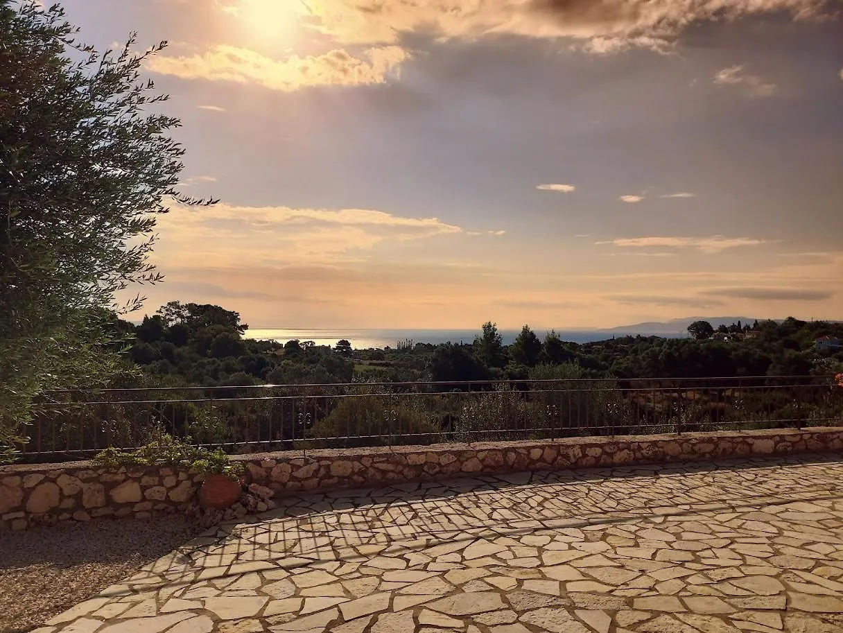 Villa Dalmatia In Klismata Kefalonia Sea Views