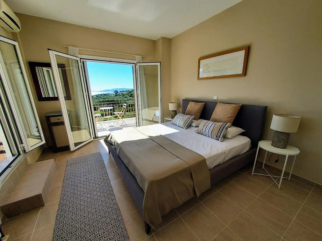 Villa Dalmatia In Klismata Kefalonia Sea Views 0*,