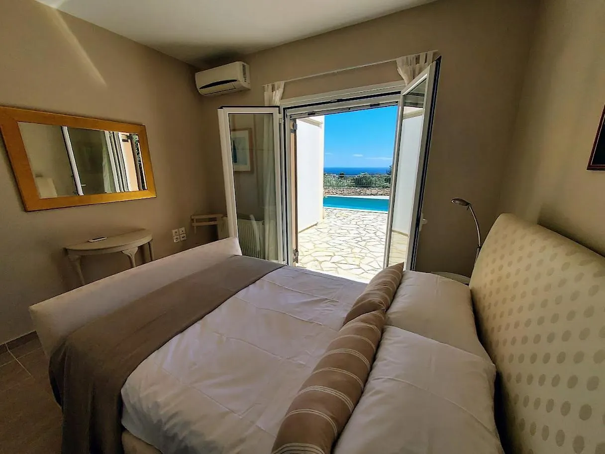 Villa Dalmatia In Klismata Kefalonia Sea Views