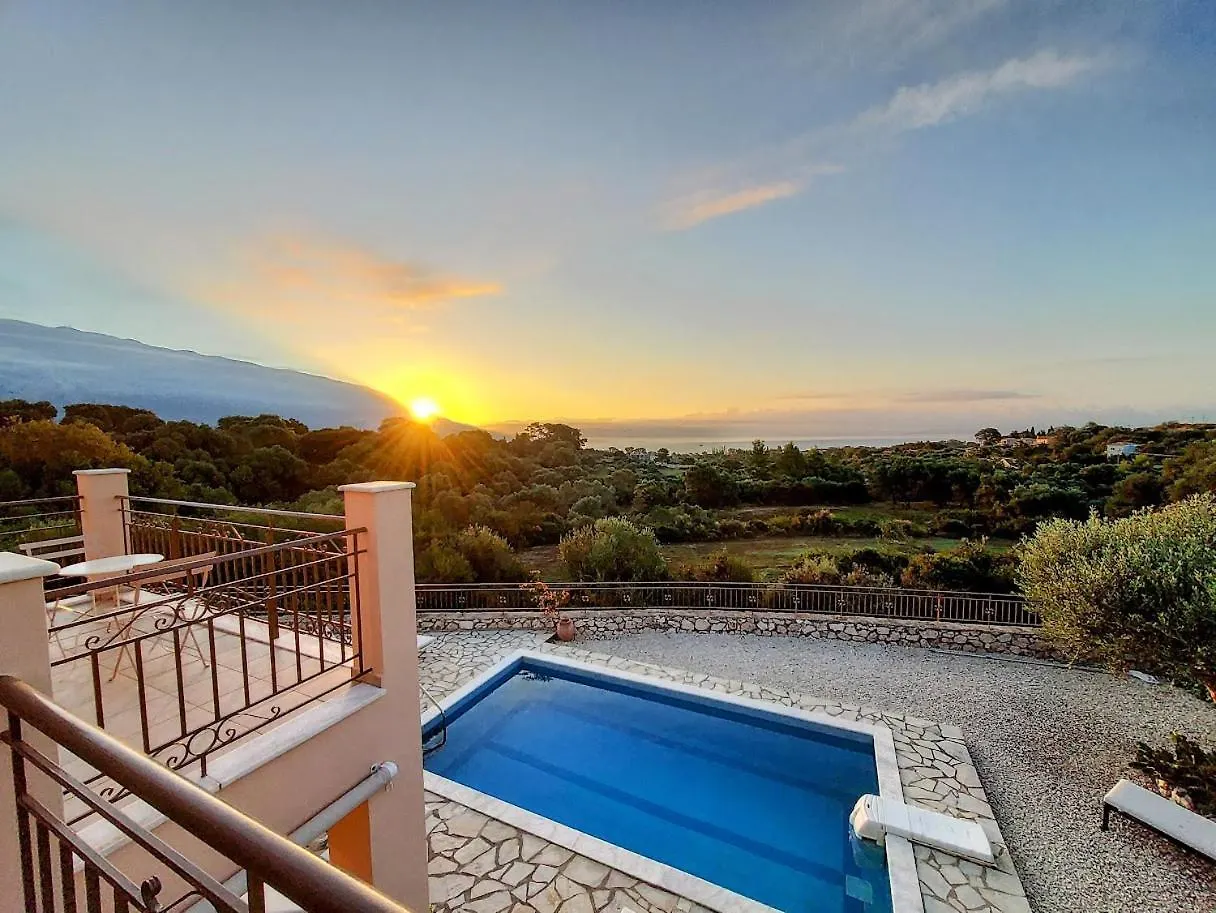 Villa Dalmatia In Klismata Kefalonia Sea Views Grecia