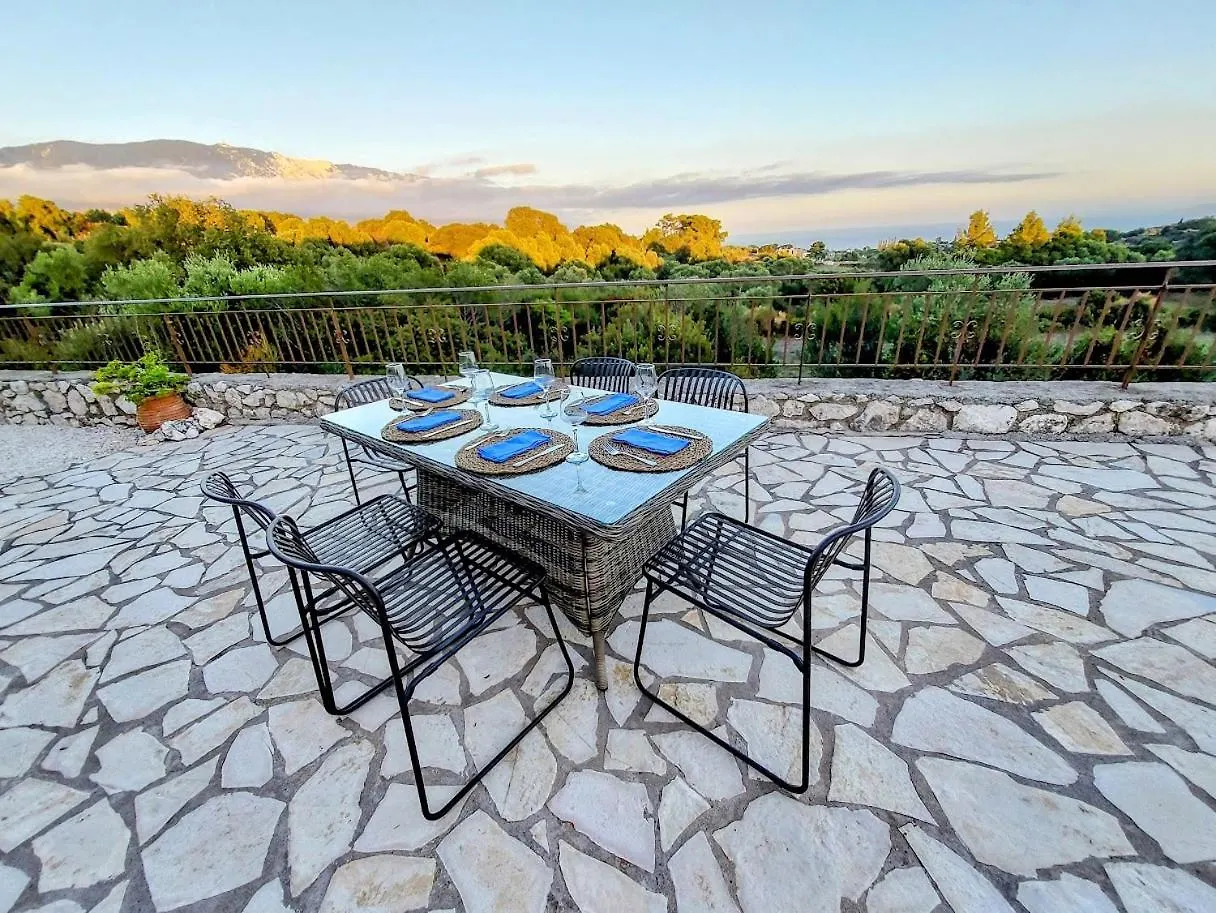 Villa Dalmatia In Klismata Kefalonia Sea Views