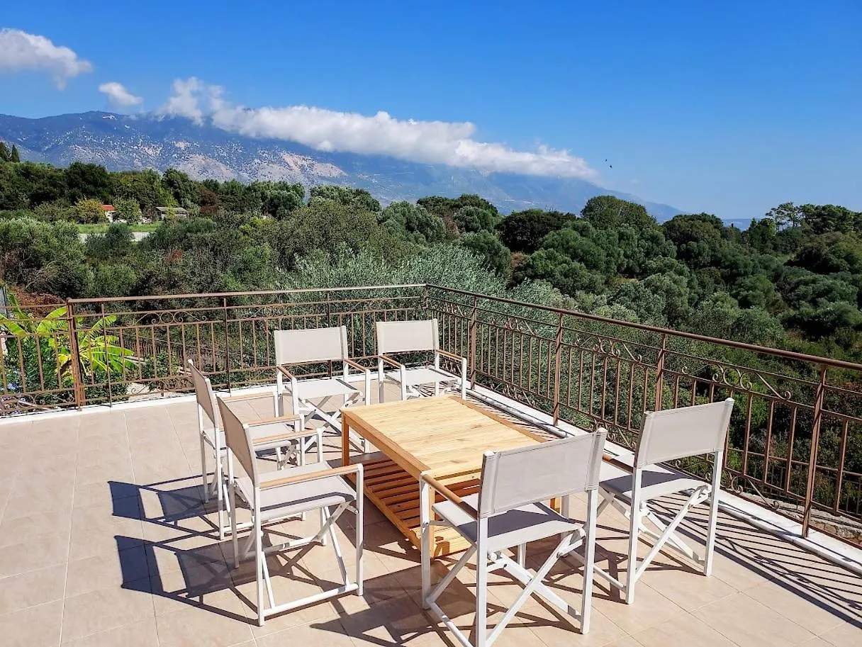 Villa Dalmatia In Klismata Kefalonia Sea Views 0*,
